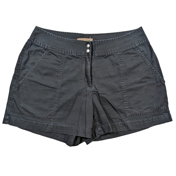 i.e. Relaxed Black shorts Size 10P - Picture 1 of 7
